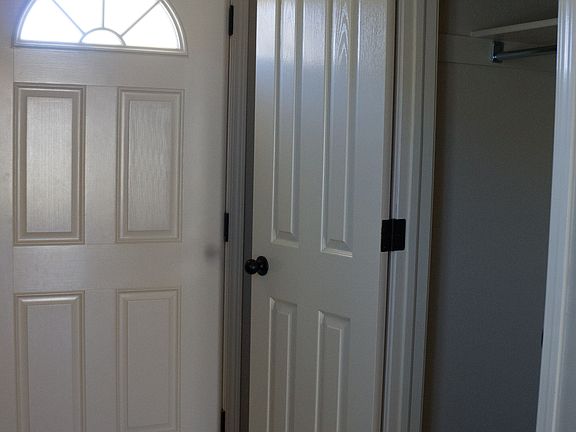 Front door - closet
