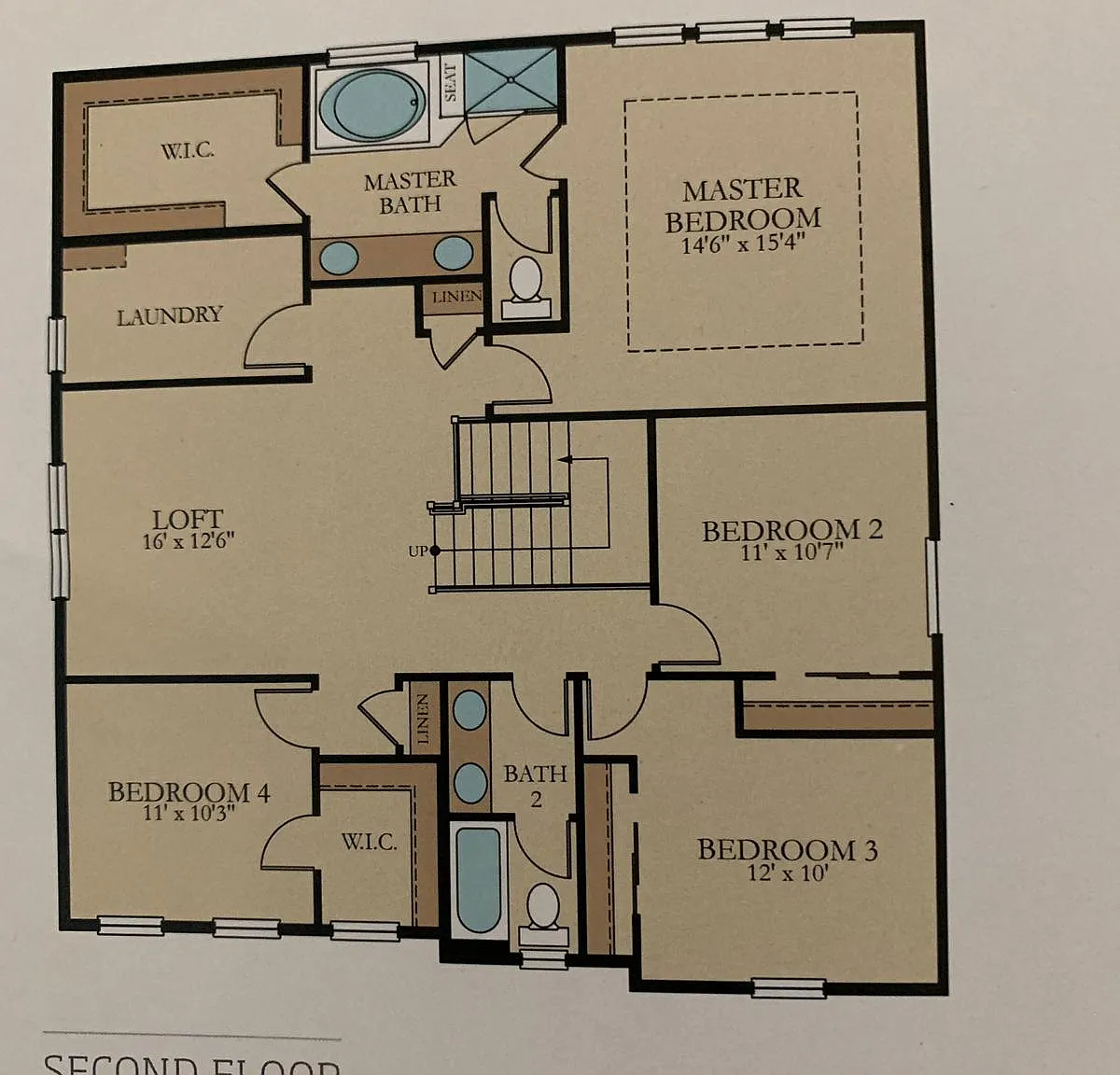 4 bed, 2.5 bath, 3816 sqft, $3,550 — Photo 4