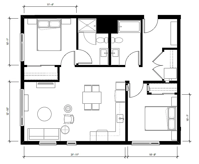Floor plan Alder