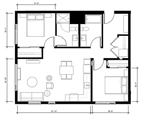 Floor plan Alder
