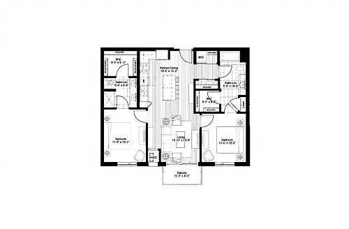Floor plan B1