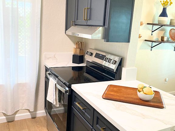 To make your move-in experience as easy and stress-free as possible, weve provided a fully stocked kitchen with utensils, pots & pans, dishware, etc.