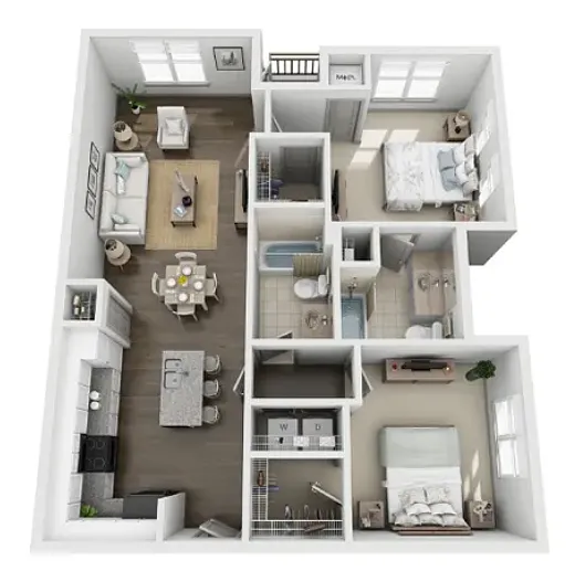 Floor plan B2A