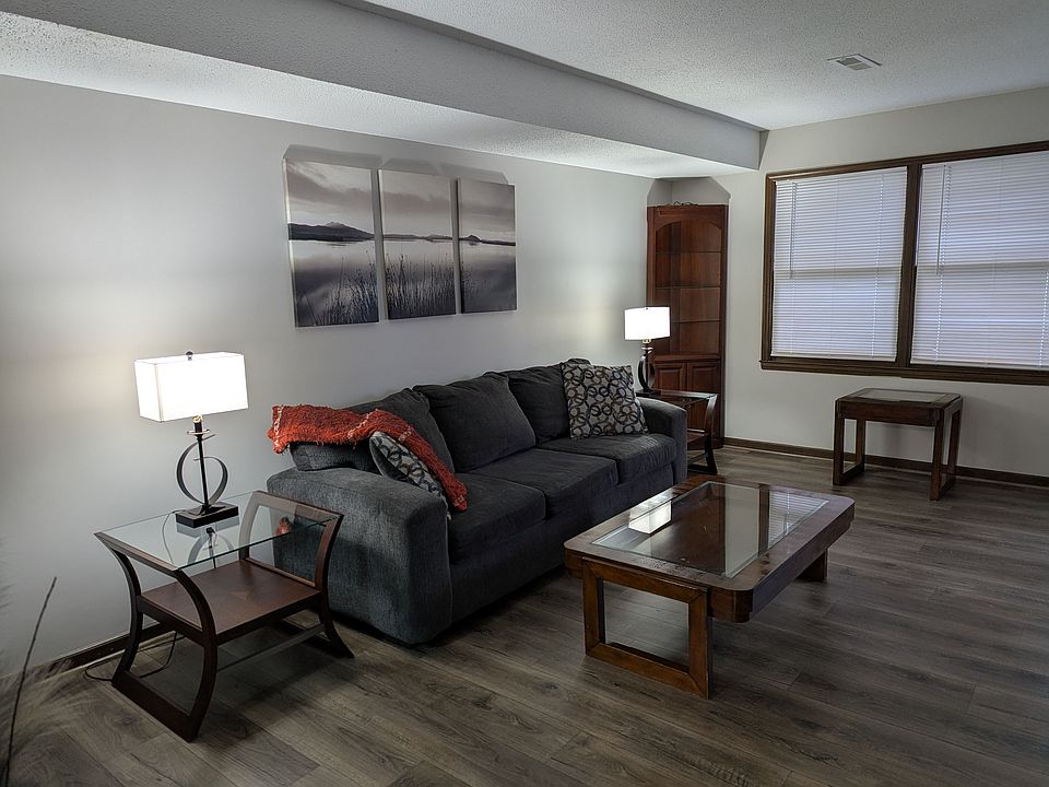 living room view from hallway