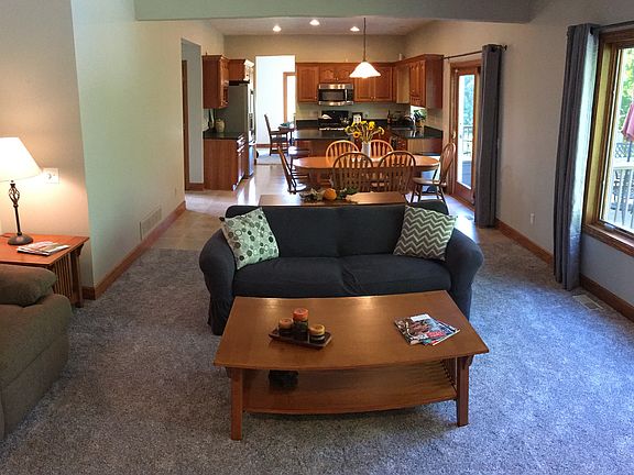 Family Room into Kitchen