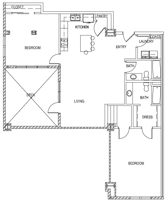 Floor plan Penthouse