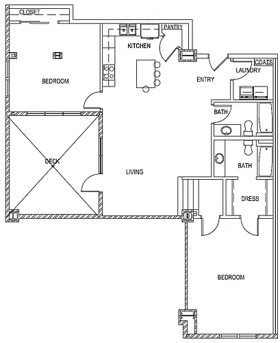 Floor plan Penthouse
