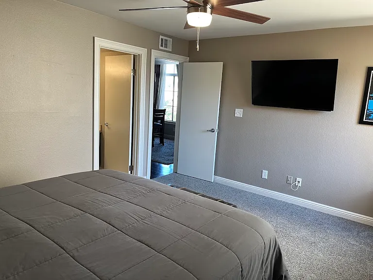TV and attached bath