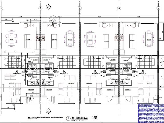 1st Floor Plan>