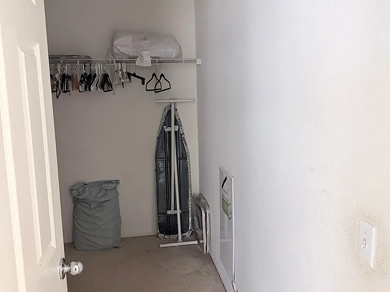 Master bedroom closet