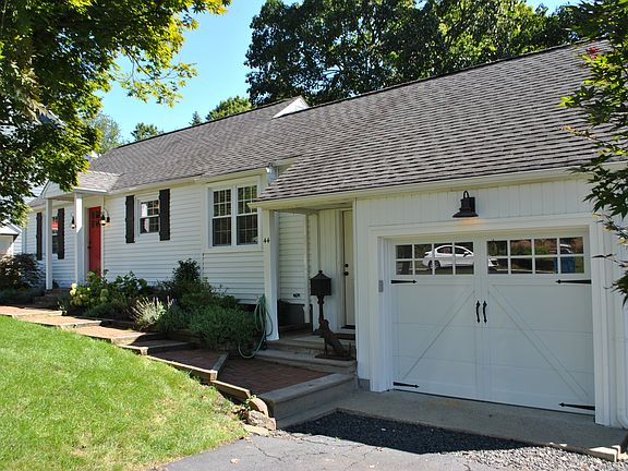 View of front from south
