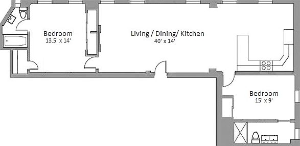 1st image of 57 W 58th St APT 5A