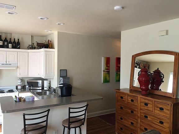 Kitchen and hallway