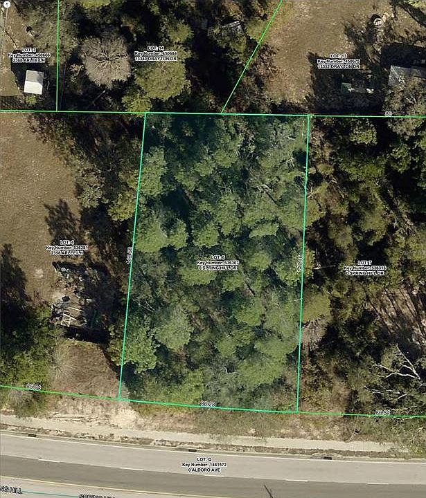 1st image of 13335 SPRING HILL DRIVE LOT 6