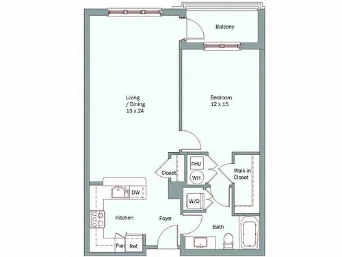 Floor plan Rubens