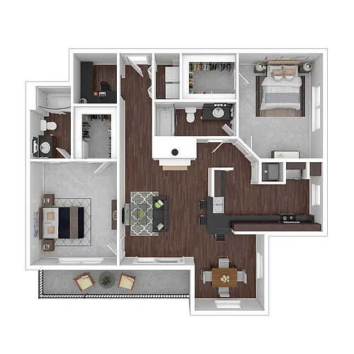 Floor plan Davis