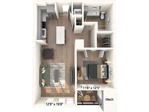 Floor plan AM19-797sf-1109