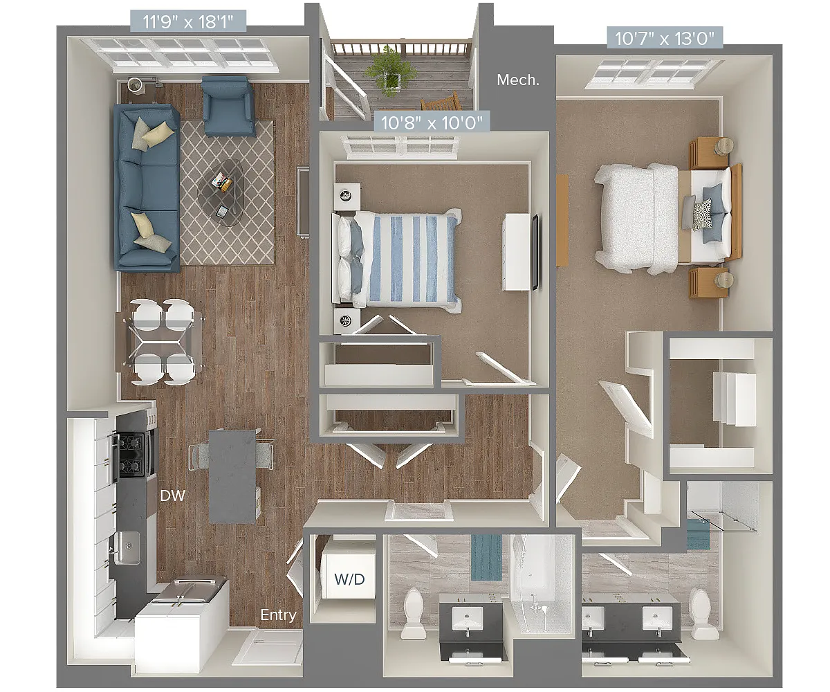Floor plan BM09-1091