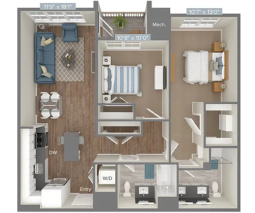 Floor plan BM09-1091