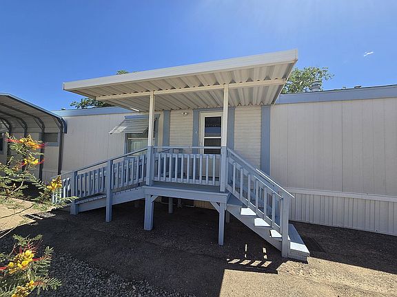 Front landing stairs & ramp