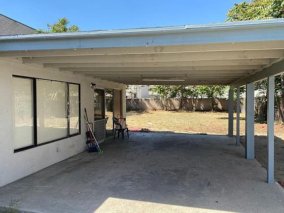 Outside lot for parking.