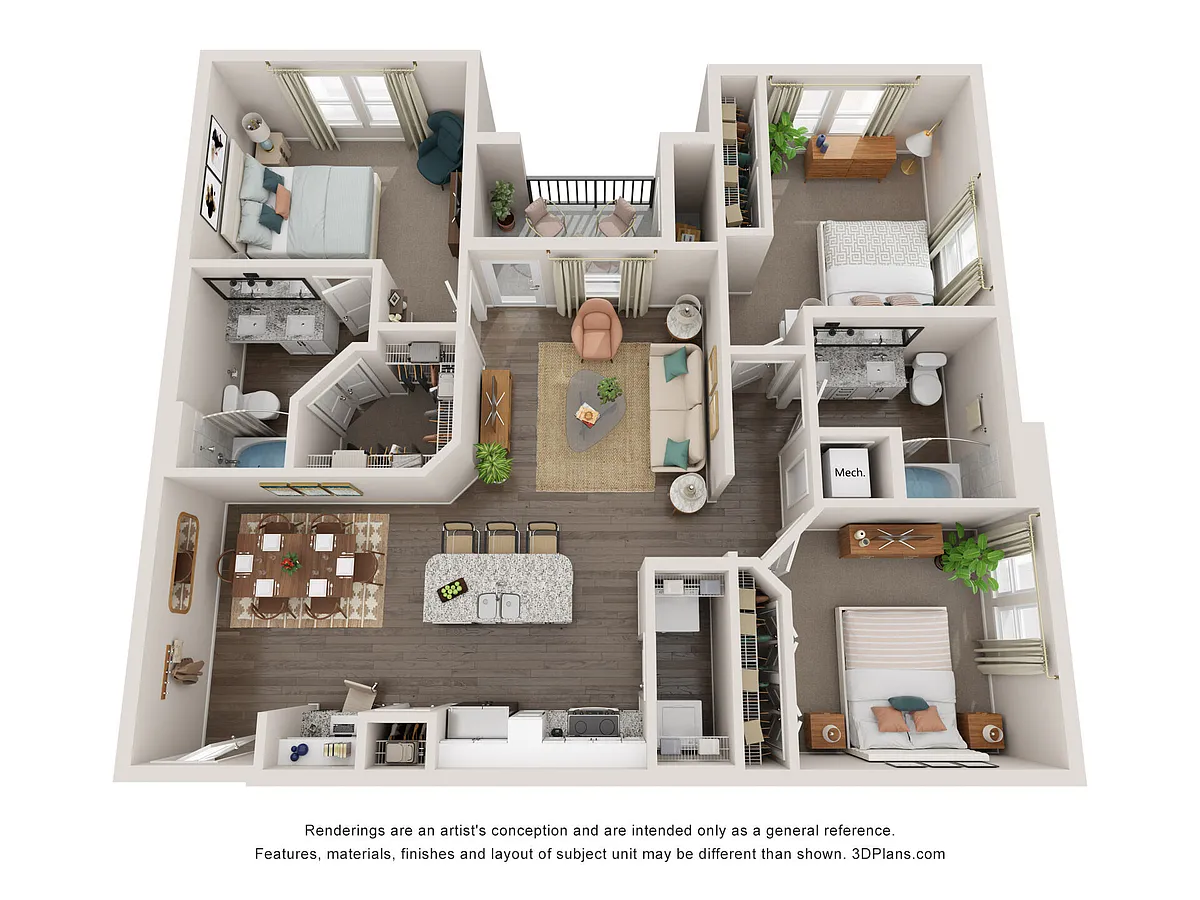 Floor plan C1