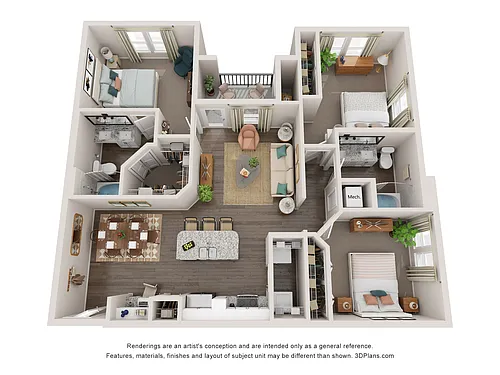 Floor plan C1