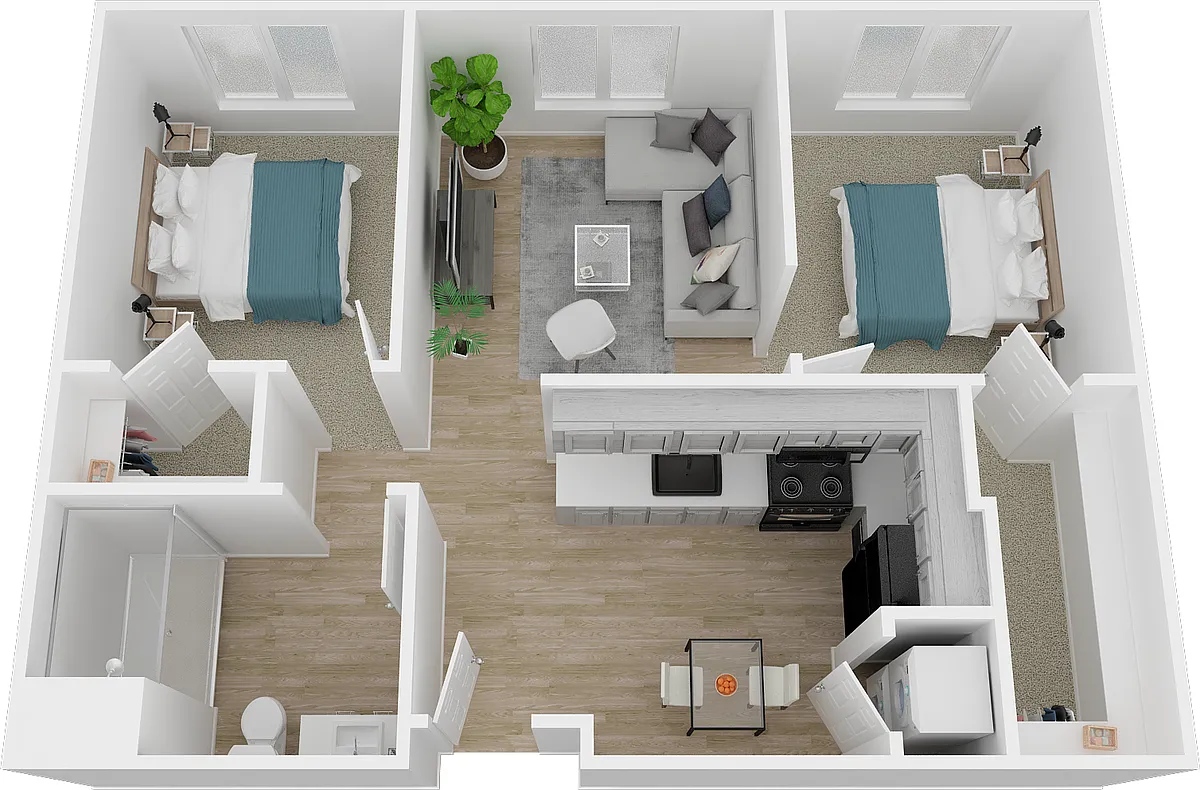 Floor plan B1