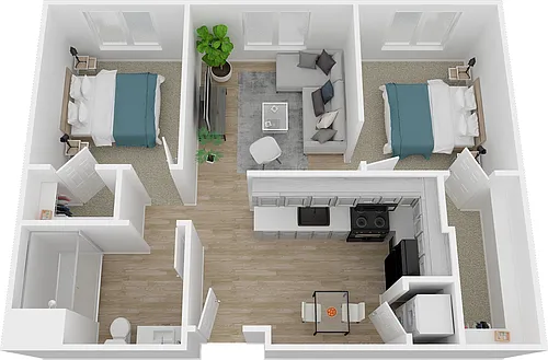 Floor plan B1