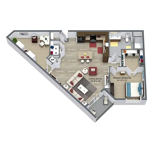 Floor plan The Hawthorn