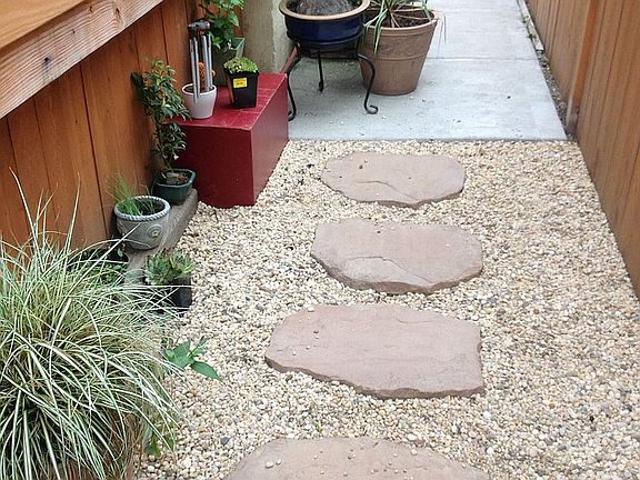 Walkway East side view