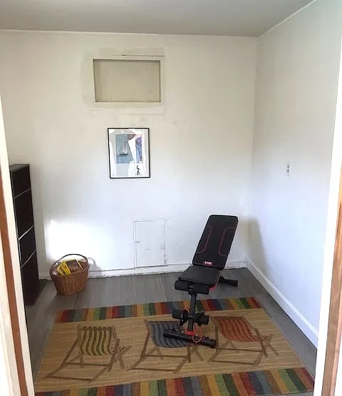 living area attached to garage