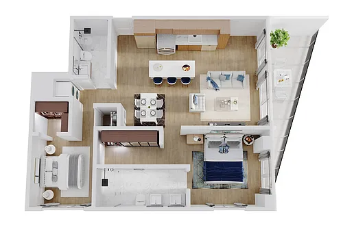Floor plan B6