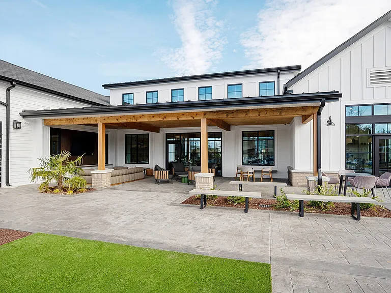 Echelon Outdoor Patio Area