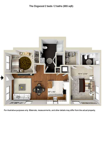Floor plan Dogwood
