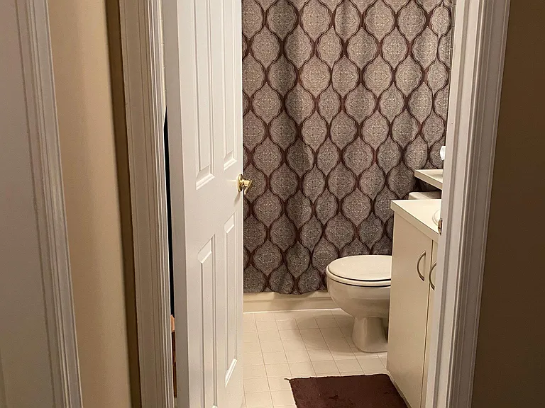 Upstairs hall bathroom
