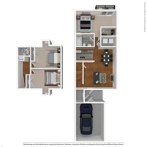 Floor plan Shannon III Townhome