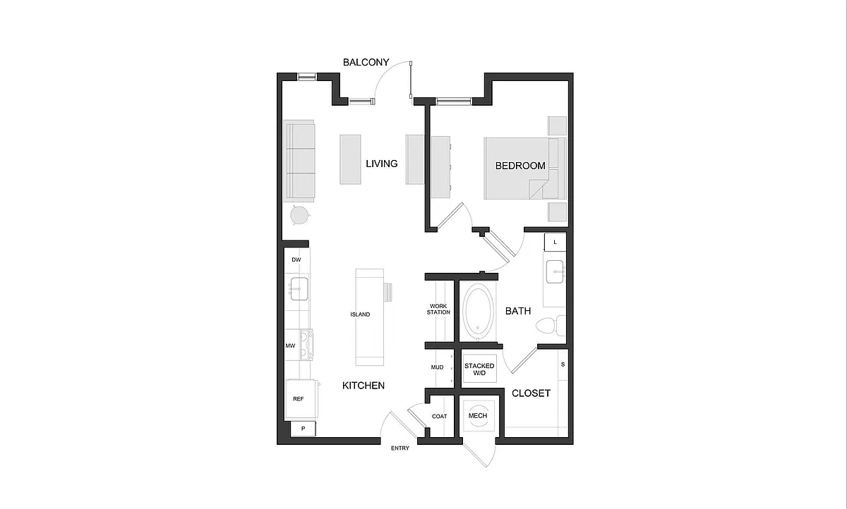 Floor plan A2 Alt1