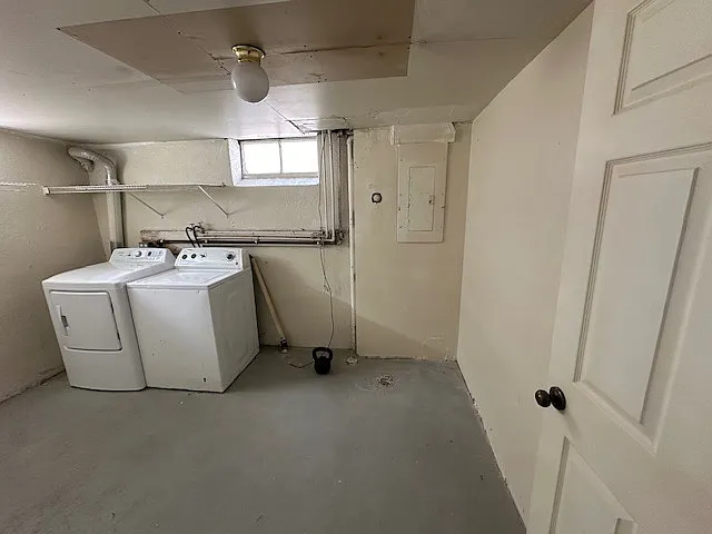 Laundry area