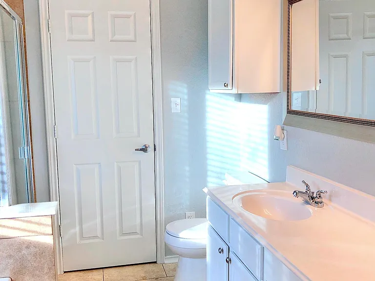 Master Bath includes jacuzzi tub and separate stand up shower