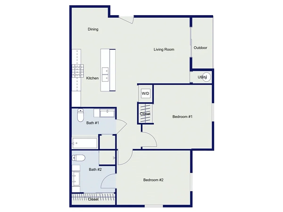Floor plan B1U