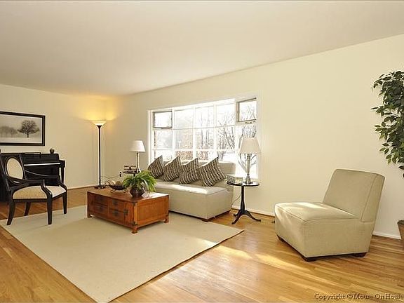 Living room with natural light
