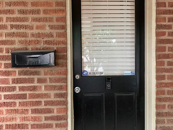 Front Door with Ring Security system