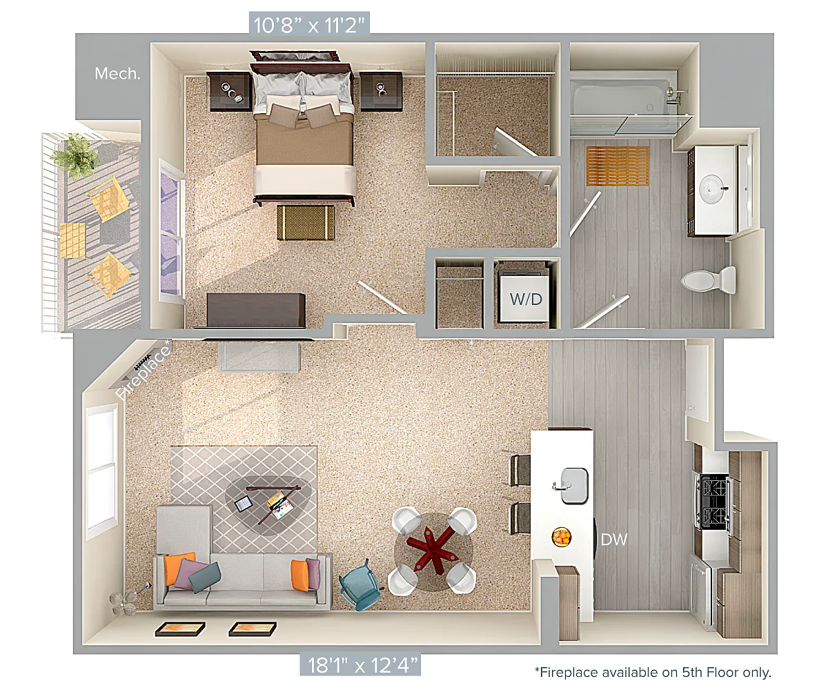 Floor plan A1-1-682
