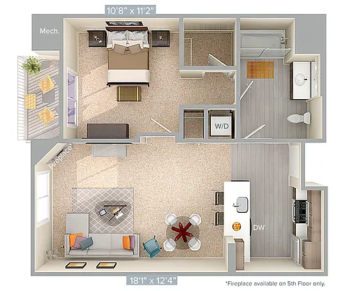 Floor plan A1-1-682
