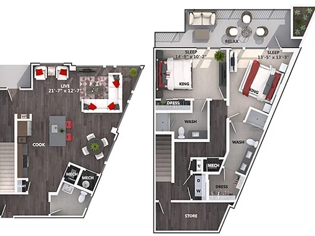 Floor plan C9T