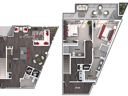 Floor plan C9T