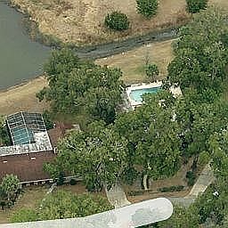 aerial phot with lake/canal