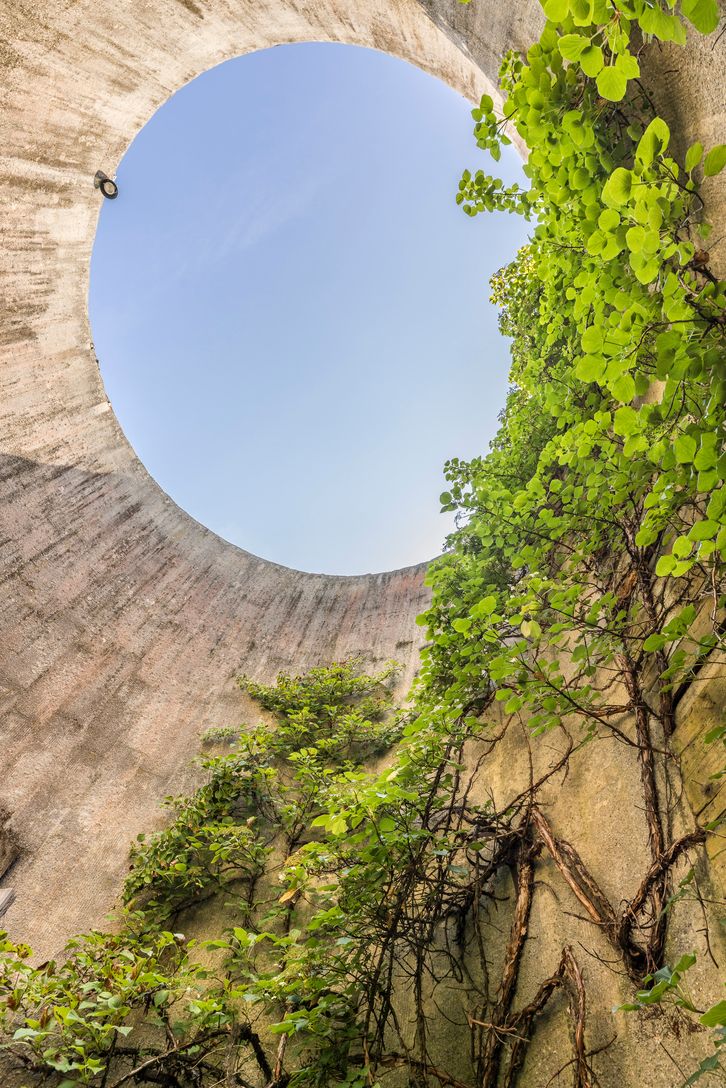  Letting Light into your personal Silo Front Entrance