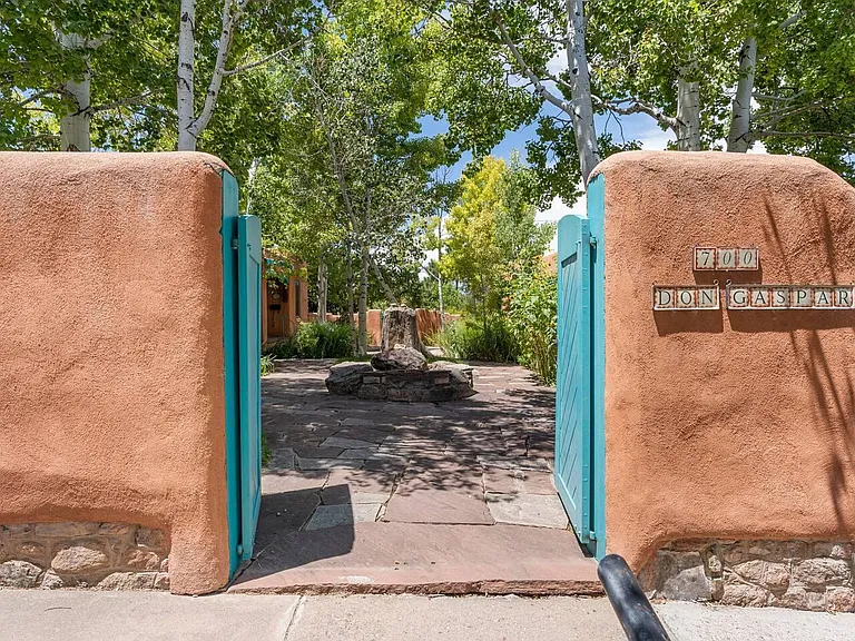 Entrance to the common area, shared by other units.
